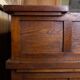 Bureau américain à rideau, vers 1940