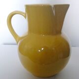 Yellow water pitcher for Anisette