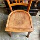 Luterma bistro chair in embossed beech, "shell" pattern.