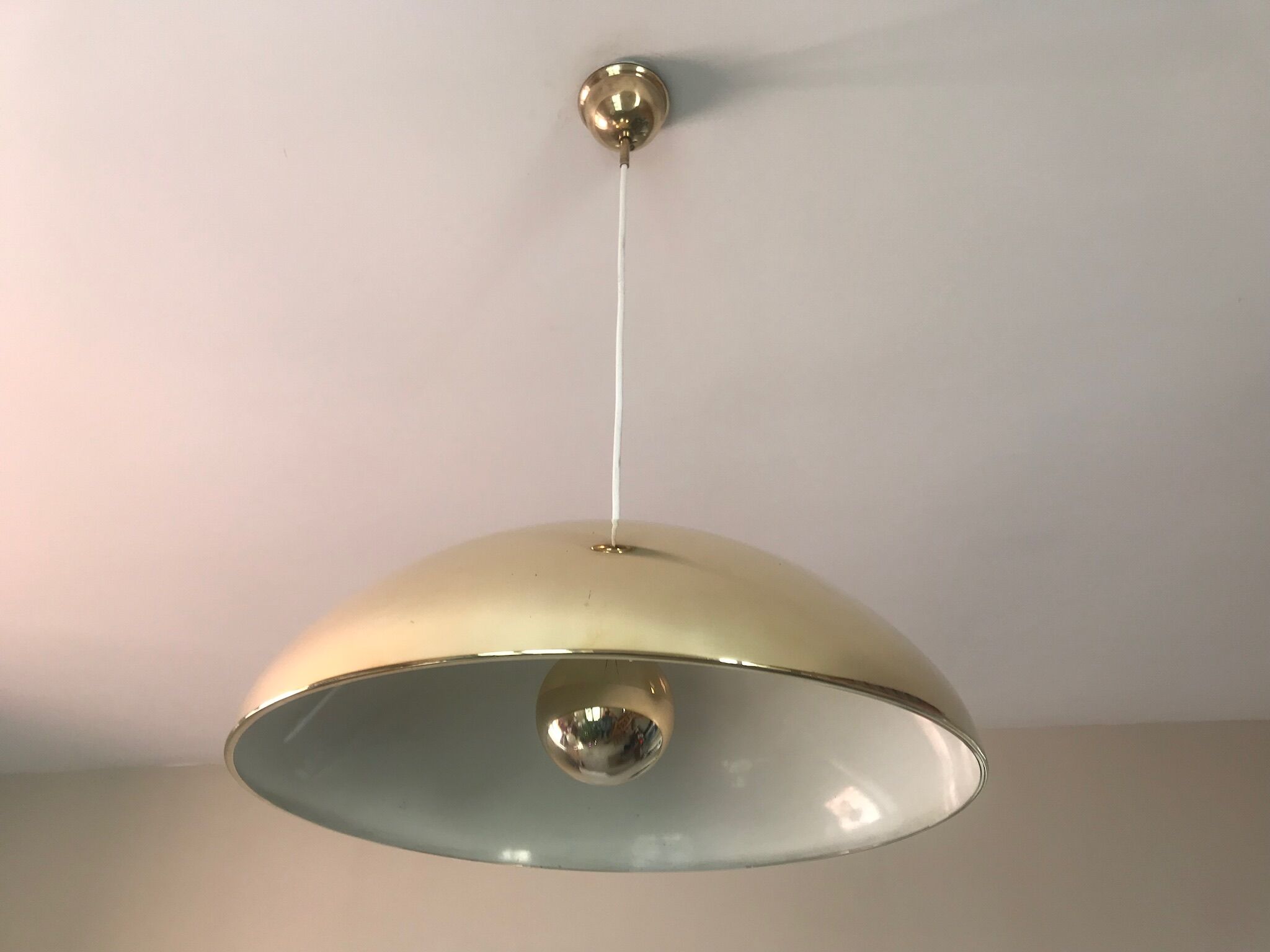 Hanging lamp brass 60