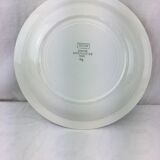 Hollow dish of round shape, made in France Digoin Sarreguemines