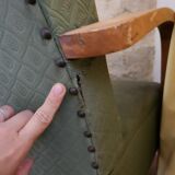 Fauteuil en bois courbé