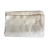 Nappe de coton blanc cassé 150cm x 300cm