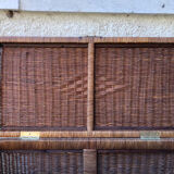 Vintage wicker chest