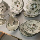 Sarreguemines earthenware table service