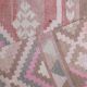 Vintage Turkish hallway rug 79x604 cm