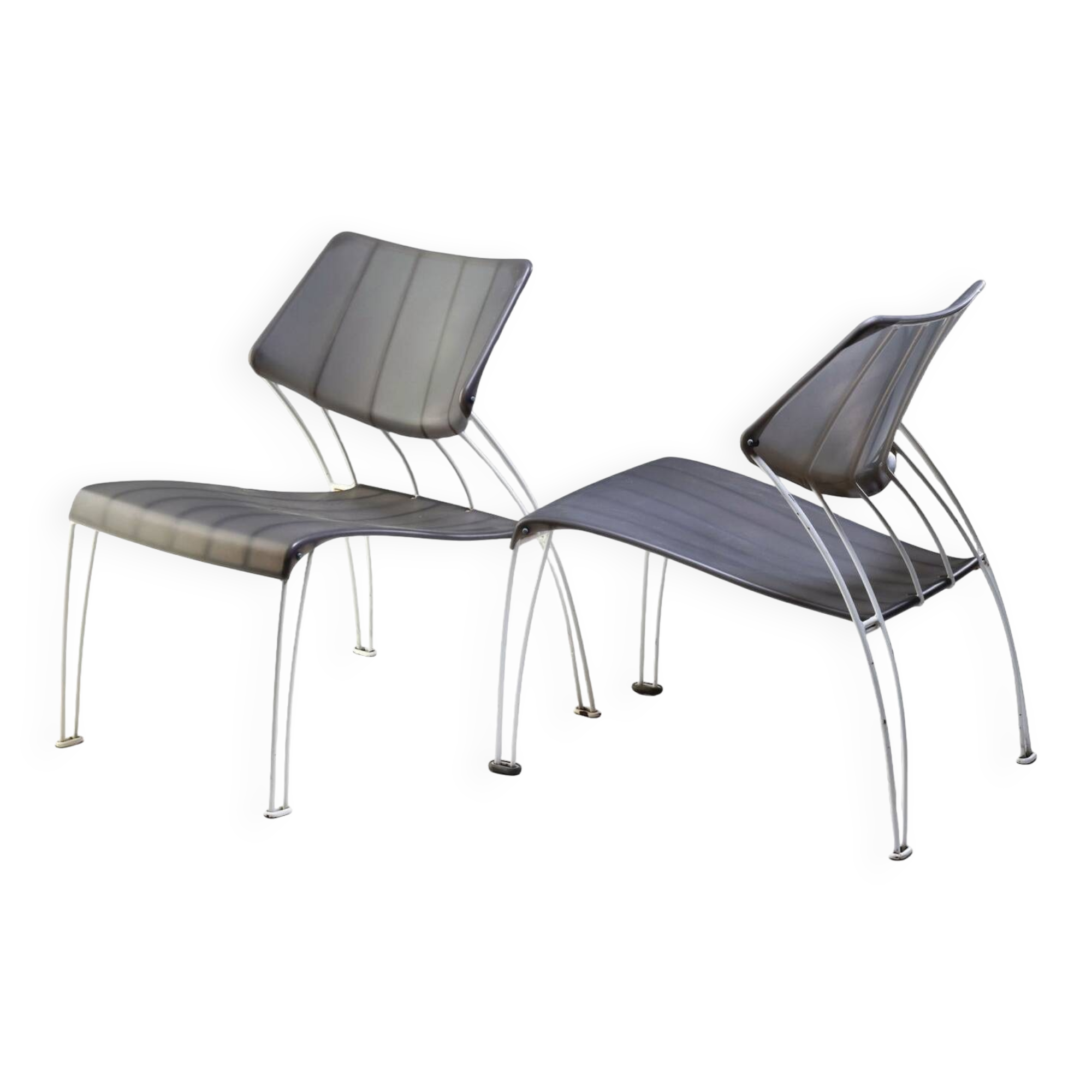 Pair of Shell Chairs, IKEA, 1990s-2000s