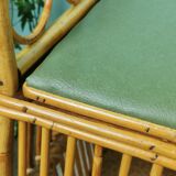 Rattan chest bench 60's