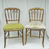 Paire de chaises Napoleon III