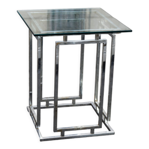 Console inox Plateau