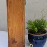 Country wall display in old walnut wood