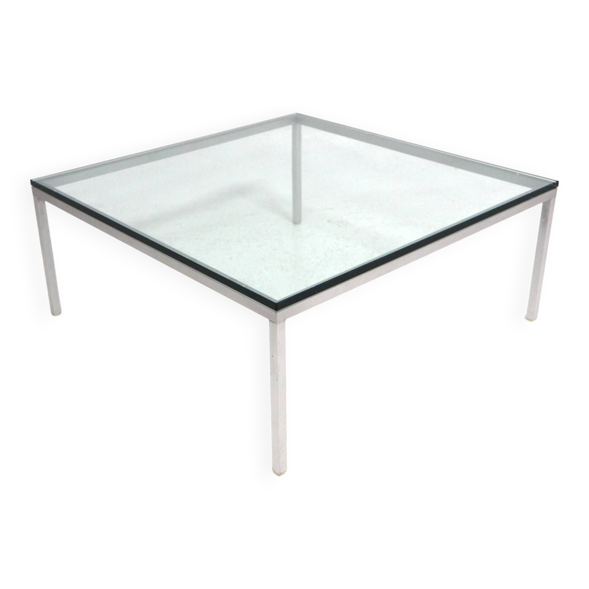 Scandinavian glass coffee table, Sweden, 1970