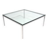 Table basse scandinave en verre, Suède, 1970
