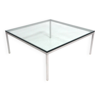 Scandinavian glass coffee table, Sweden, 1970