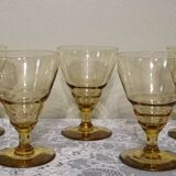 5 aperitif glasses