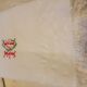Set of 6 towels cotton i honeycomb fringes 1930 50