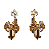 Paire d'appliques Palwa par Ernest Palm, 1960, Espagne