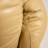 Maralunga leather set by Vico Magistretti for Cassina, Set of 3