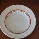5 assiettes creuses céramique