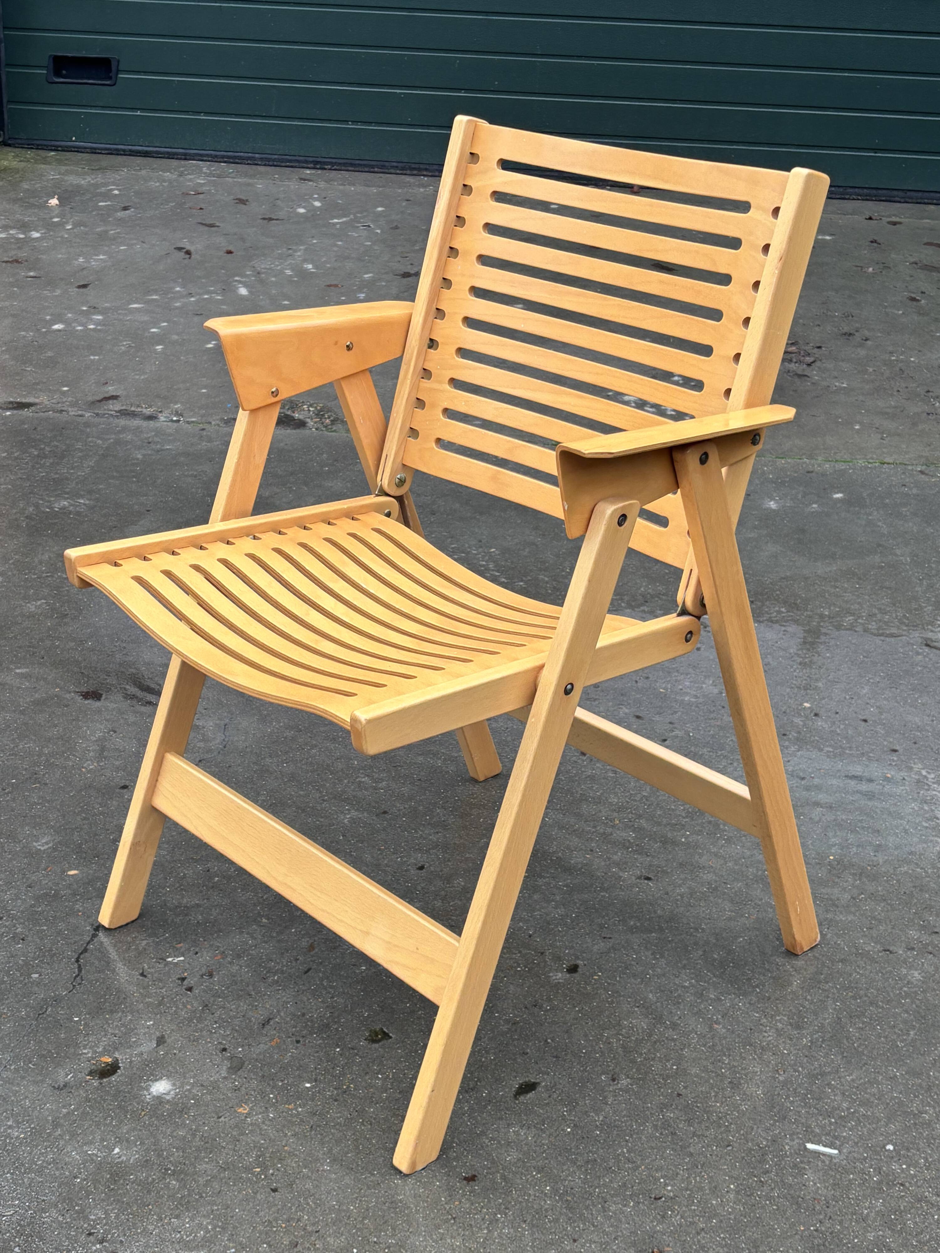 Niko Kralj Rex Plywood Folding Chair for Stol 1950s in wood