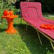 Vintage Lafuma folding sun lounger