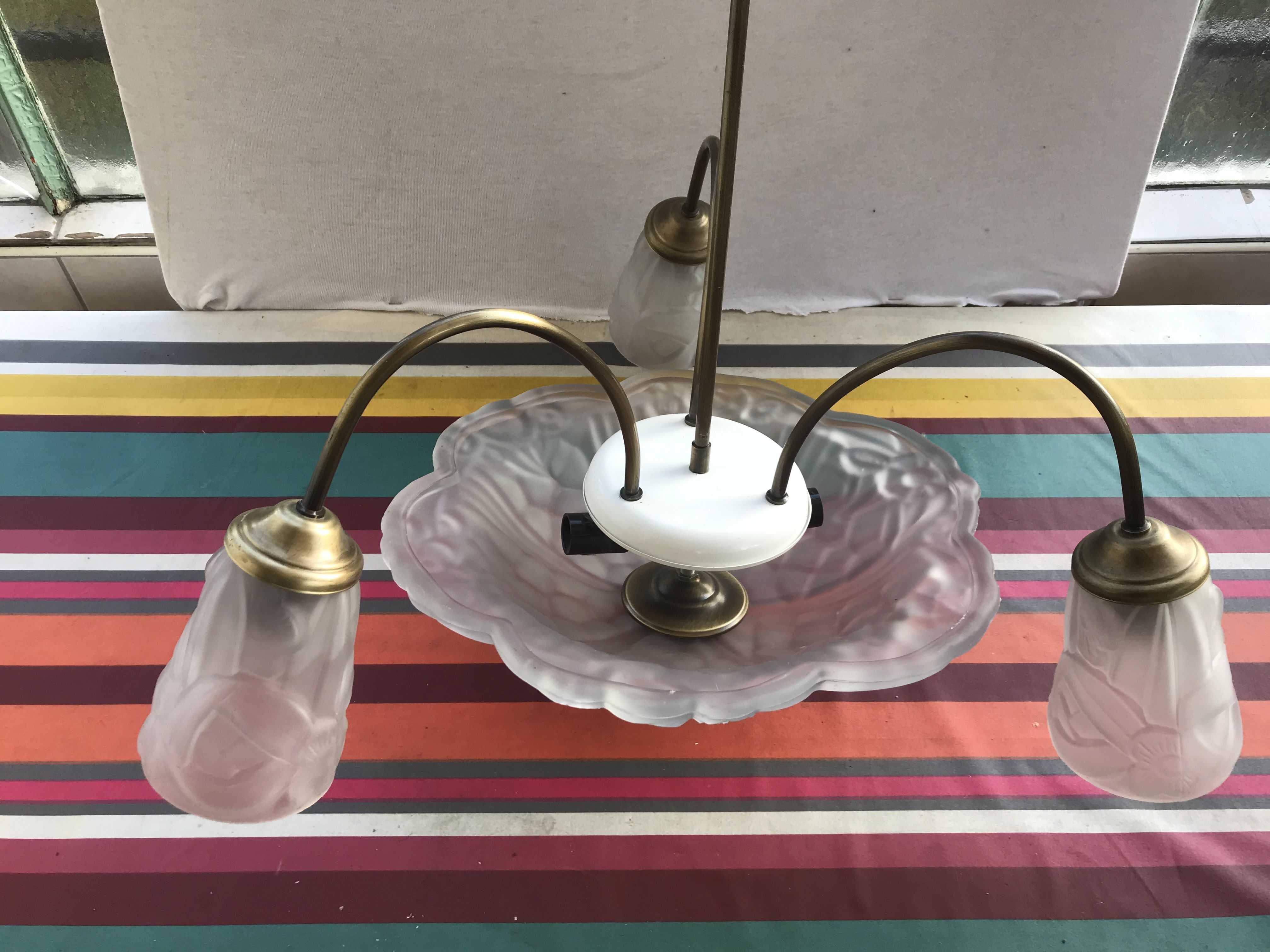 Art deco chandelier