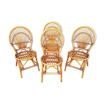 Bamboo chairs