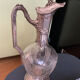Carafe argent vermeil raisins