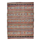 Traditional Oriental Carpet, Turkish Kilim Rug, 174x236 Cm
