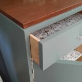 Buffet asymétrique vintage, années 50/60