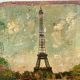 Door mail eiffel tower monuments of paris early xxth painting