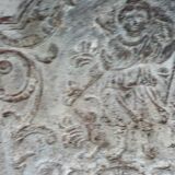 Fireplace plate