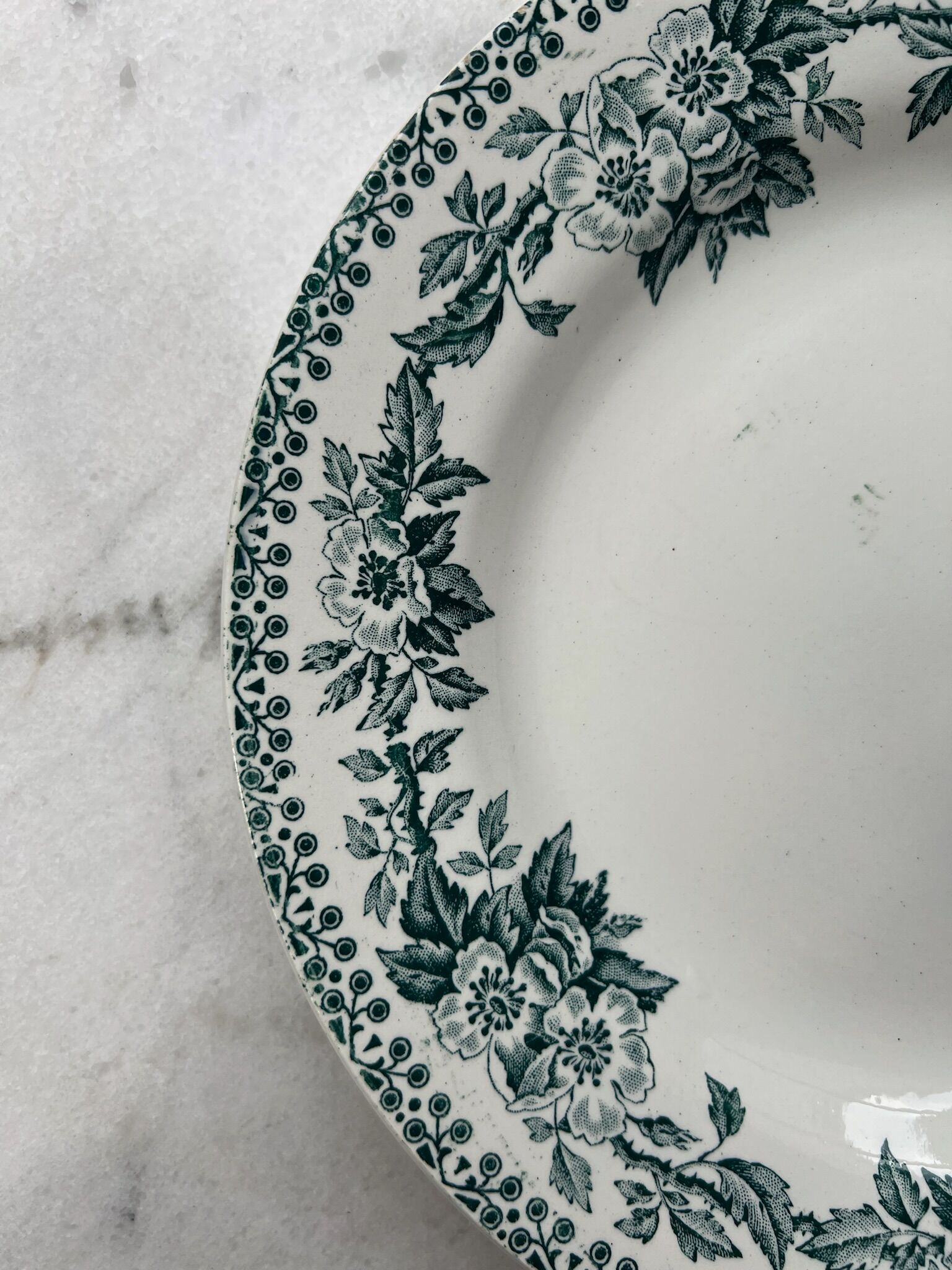 Lot de 5 assiettes Terre de fer