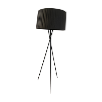 Black floor lamp