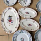 Large collection of tableware