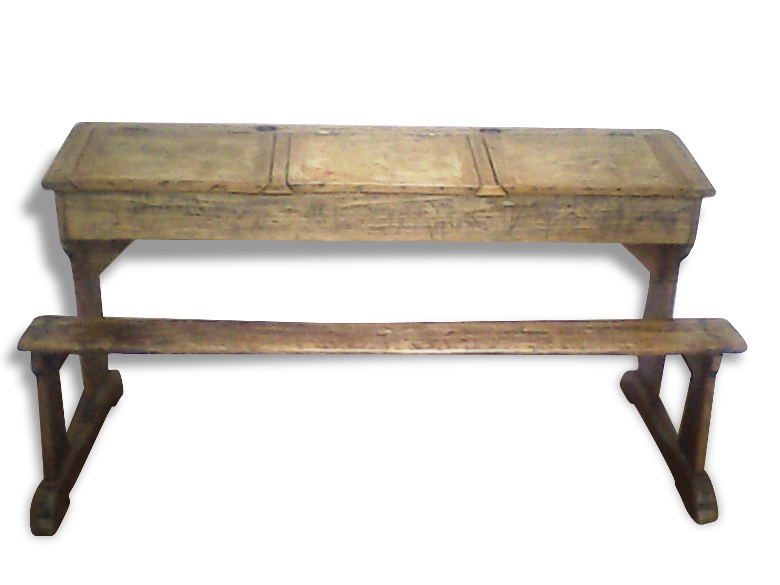 School desk 3 places