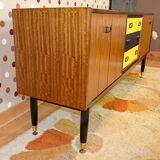 Scandinavian sideboard & vintage revamped teak