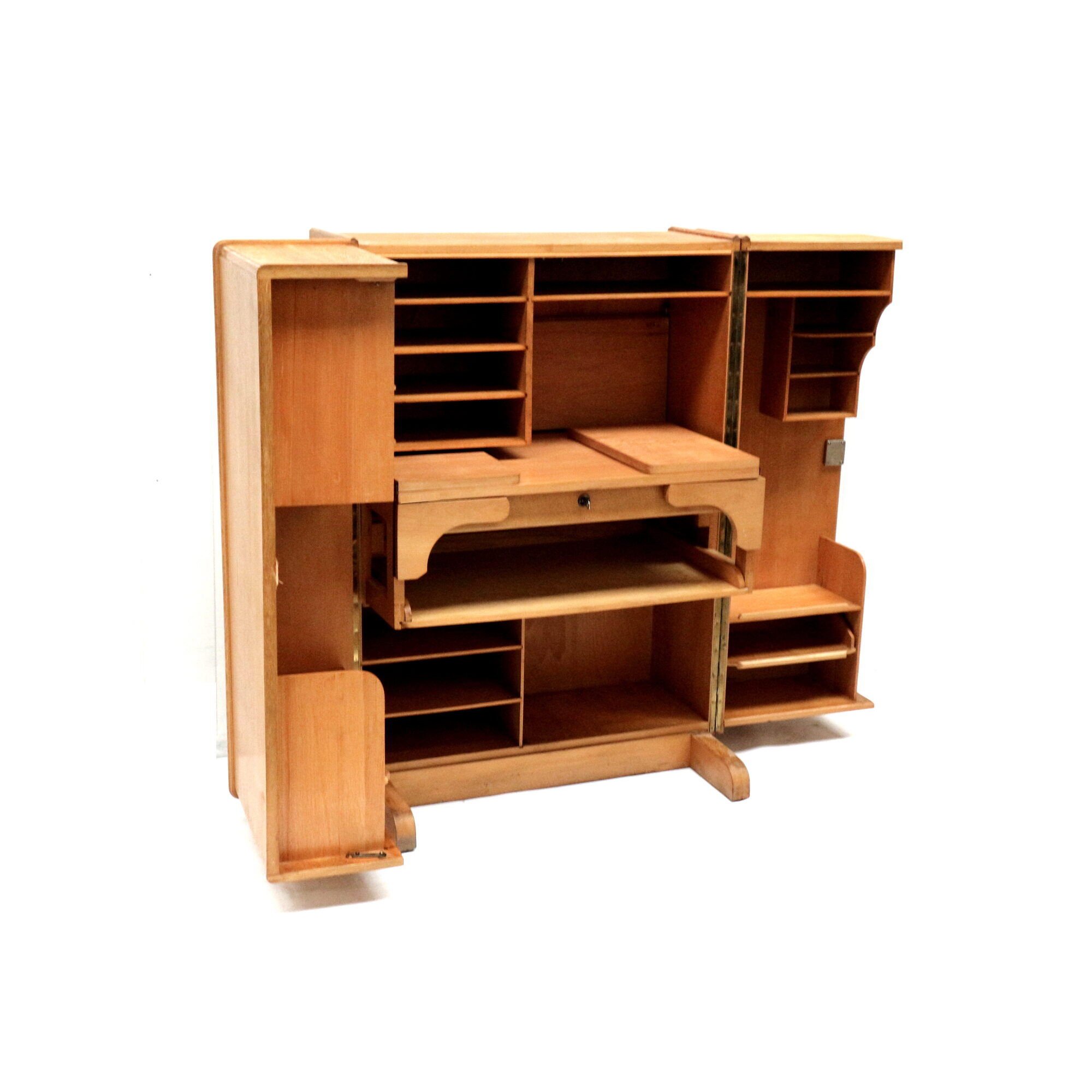 Vintage desk, secretary 'Magic Box' designed by Mummenthaler & Meier in 1955