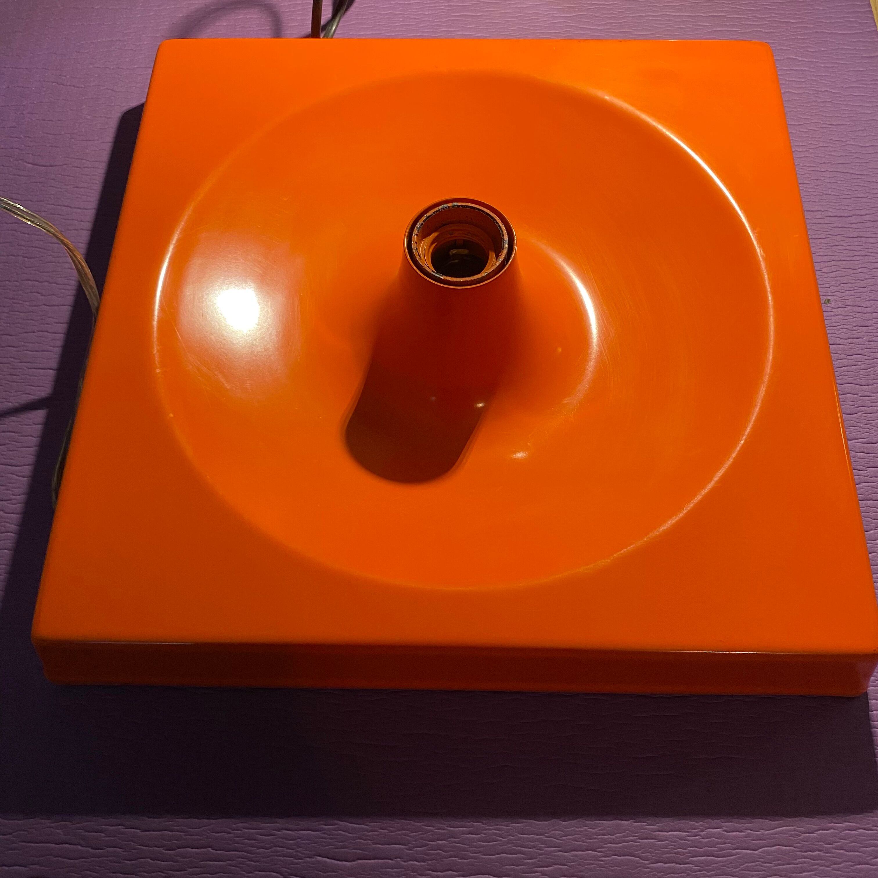 Pair of Quadro wall lamps by Jurgen Lange for Schönbuch. 1970