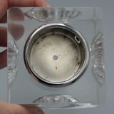 Old vintage crystal lighter designed by antonio imperatore murano 1970 70