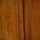 Mahogany workshop furniture with three sliding doors from the 1920s.