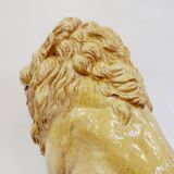 Terracotta lion, Italy, 1960