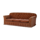 Crushed velvet button back sofa