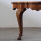 Vintage Figured Burr Walnut Pie Crust Coffee Table, 1920s