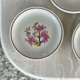 5 Gien dessert plates