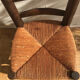 Wooden chair and straw 1950