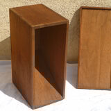 card box, old wooden