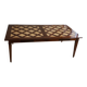 Roche Bobois cherry and Bourgogne tile dining table