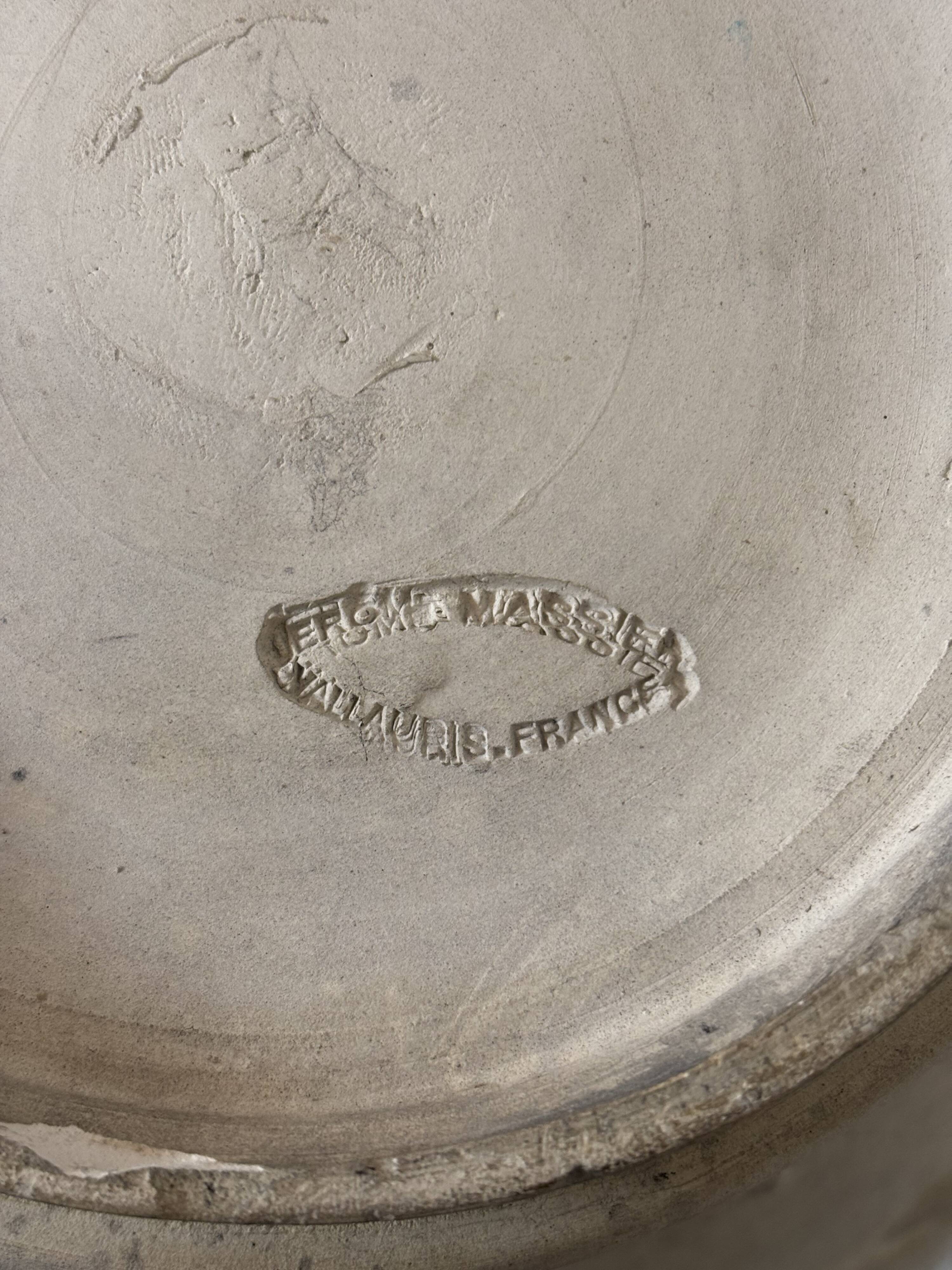 Thistle flowerpot, Jerome Massier, Vallauris