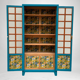 Parisian wardrobe glazed blue Peacock 1940
